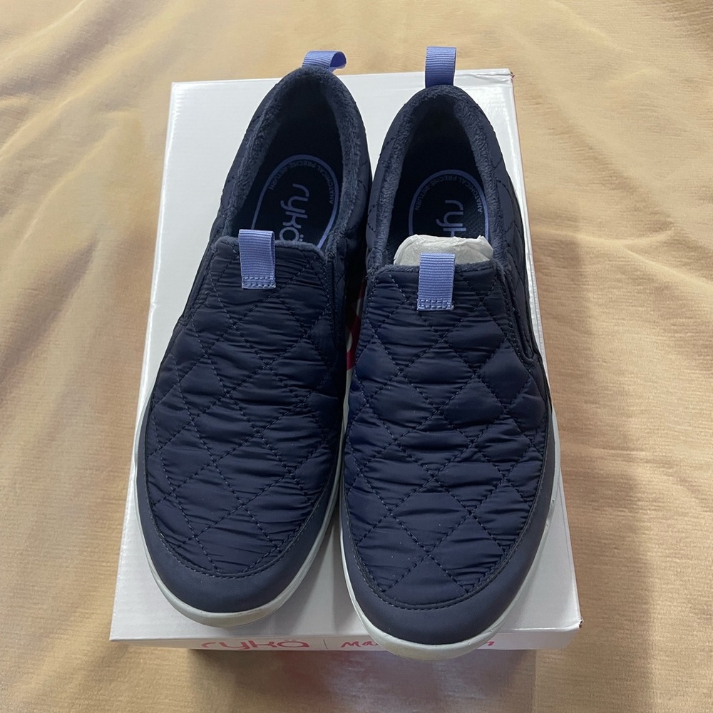 Ryka water repellent slip on sneaker